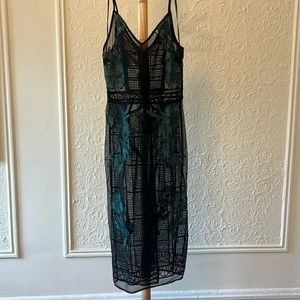 See-Through Black Dress